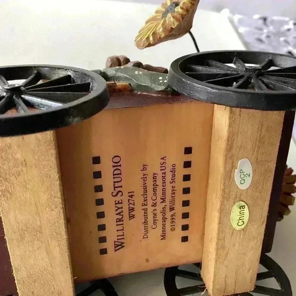 Rare WILLYRAYE STUDIO  Vintage ww2741 1999 "Kitty Delivery" Wagon - Picture 8 of 8